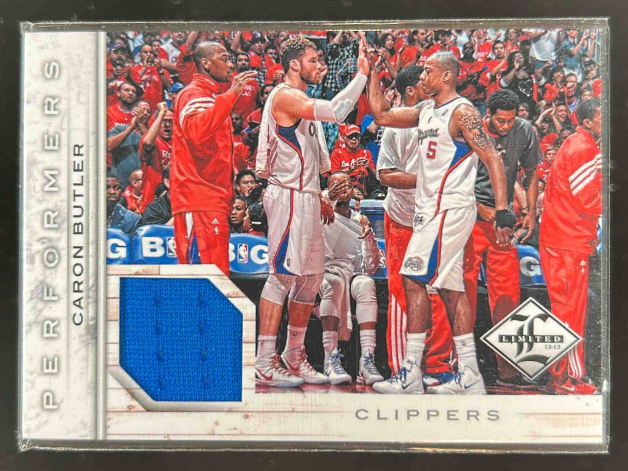 Card image for 2012-13 Panini Limited Caron Butler Performers Materials 153 /199 #8