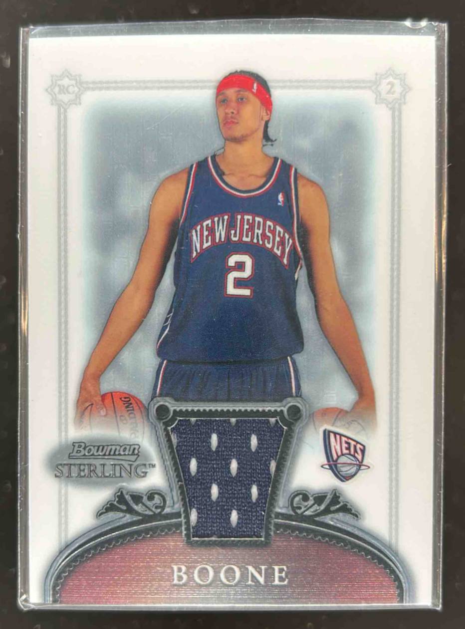 Card image for 2006-07 BOWMAN STERLING JOSH BOONE #53 MEM RC ROOKIE
