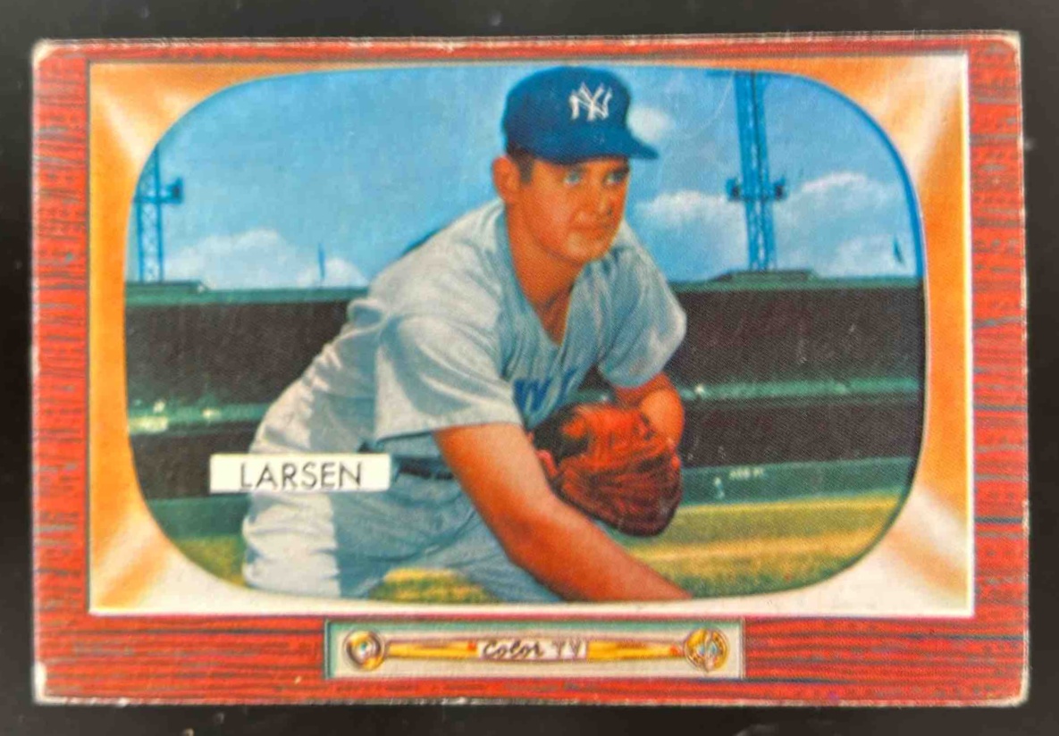 Card image for 1955 BOWMAN BASEBALL DON LARSEN #67 NEW YORK YANKEES