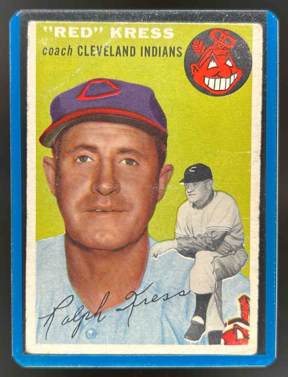 Card image for 1954 TOPPS RED KRESS #160