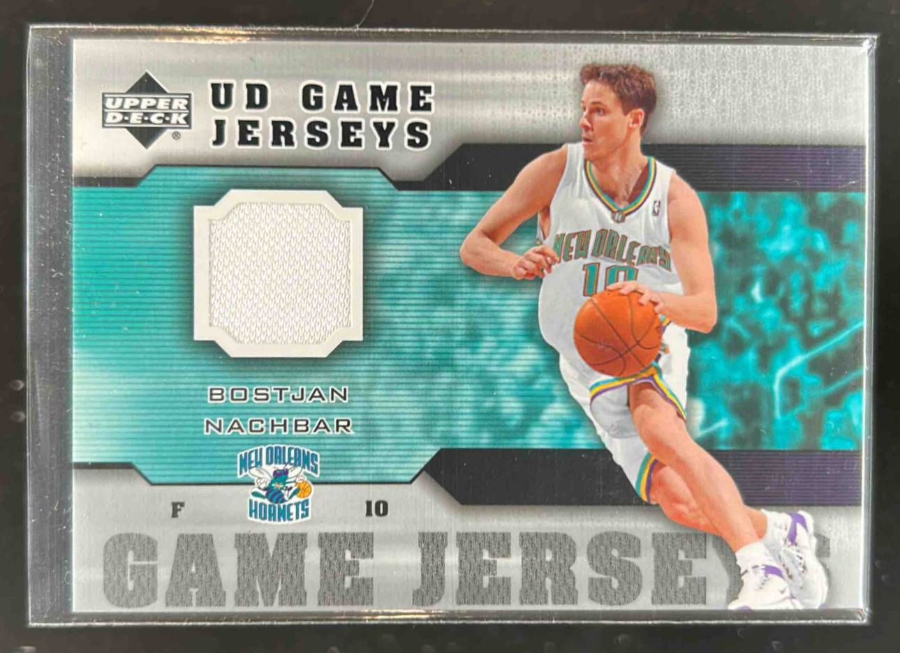 Card image for 2005-06 UPPER DECK BOSTJAN NACHBAR UD GAME JERSEYS #GJ-BN