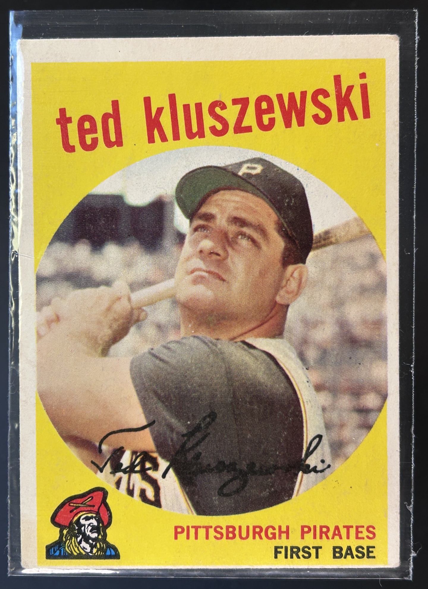 Card image for 1959 TOPPS TED KLUSZEWSKI #35 PITTSBURGH PIRATES