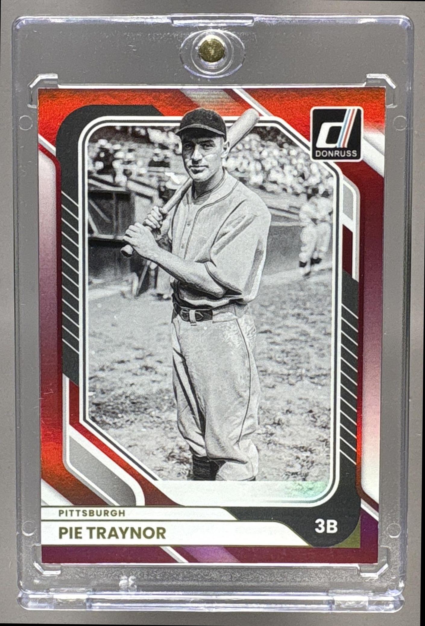 2026 PANINI DONRUSS PIE TRAYNOR #63 RED 80/250 PIRATES