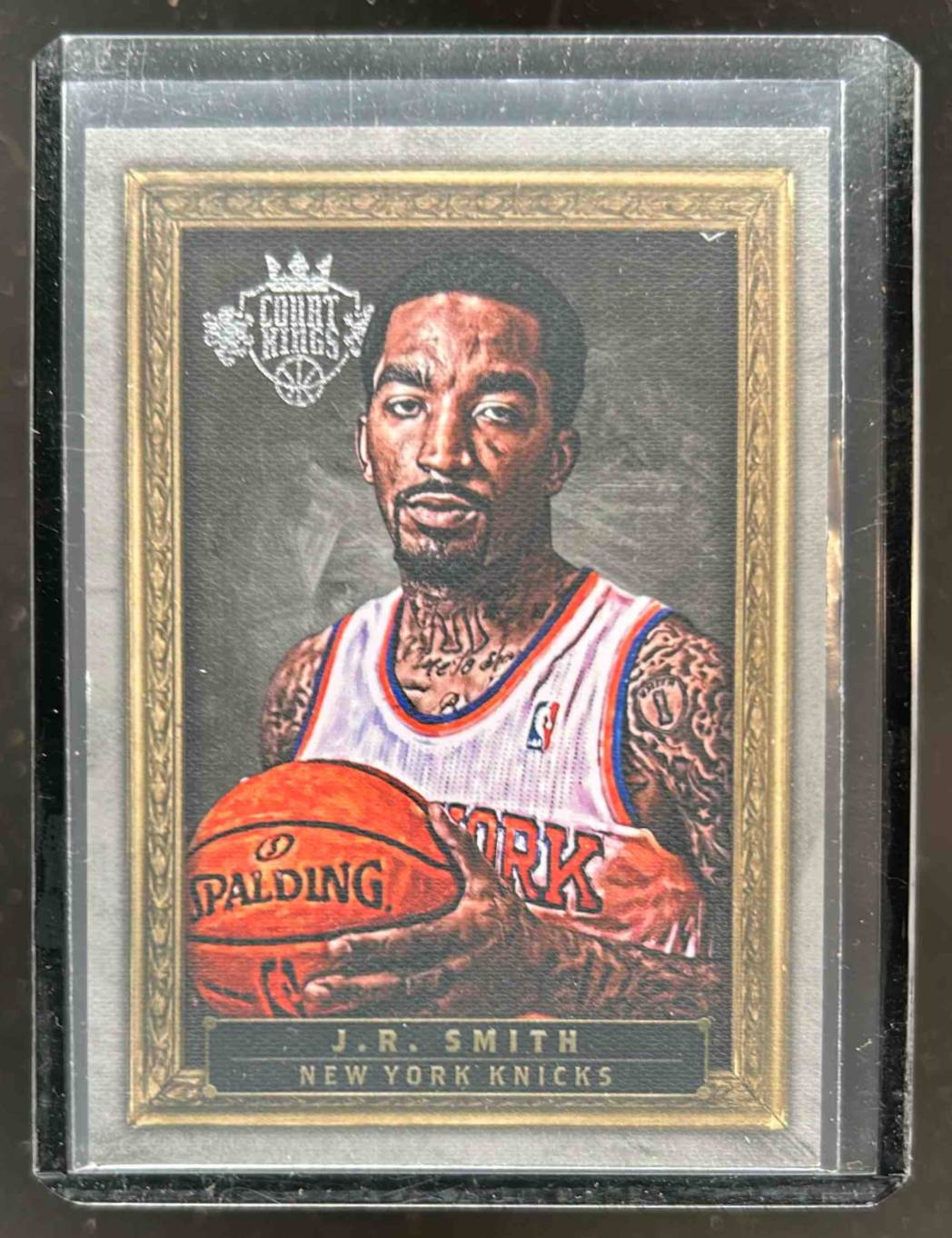 Card image for 2013-14 PANINI COURT KINGS J.R. SMITH #10 PORTRAITS 67/149 NEW YORK KNICKS