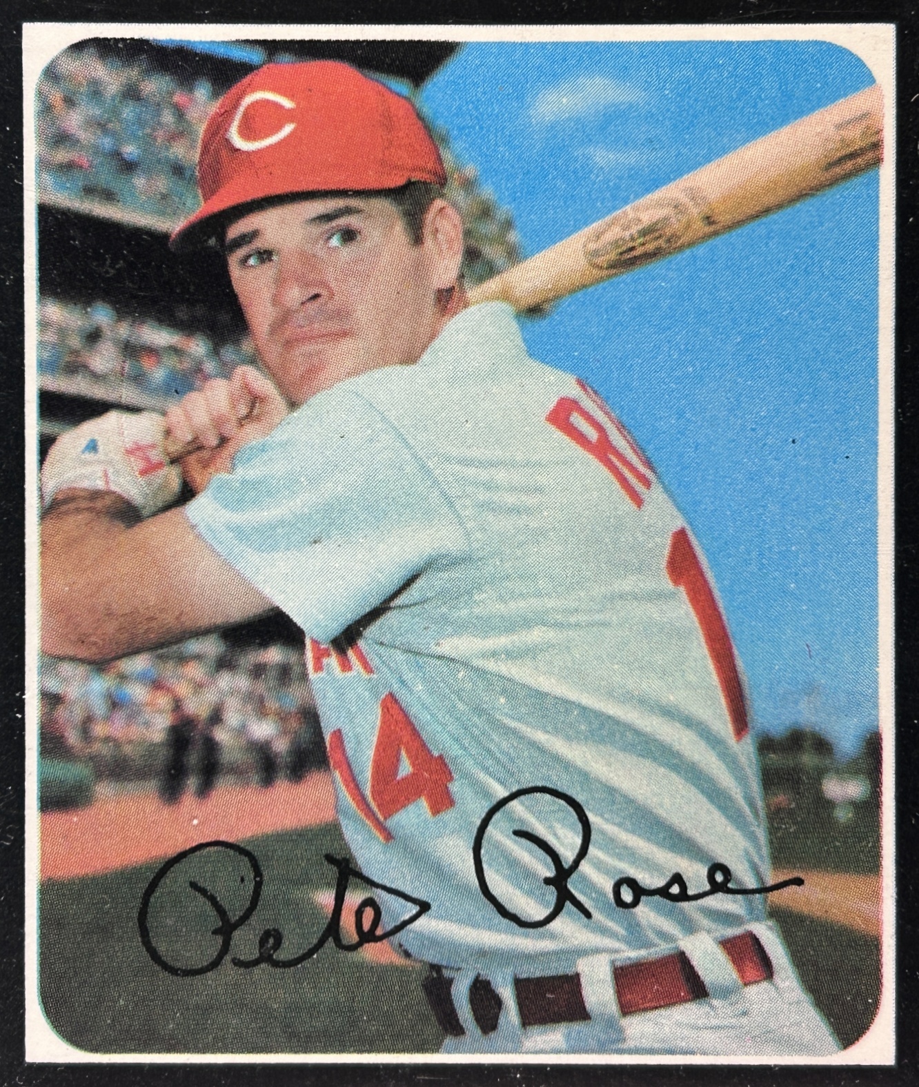 Card image for 1971 TOPPS PETE ROSE #100 CINCINNATI REDS