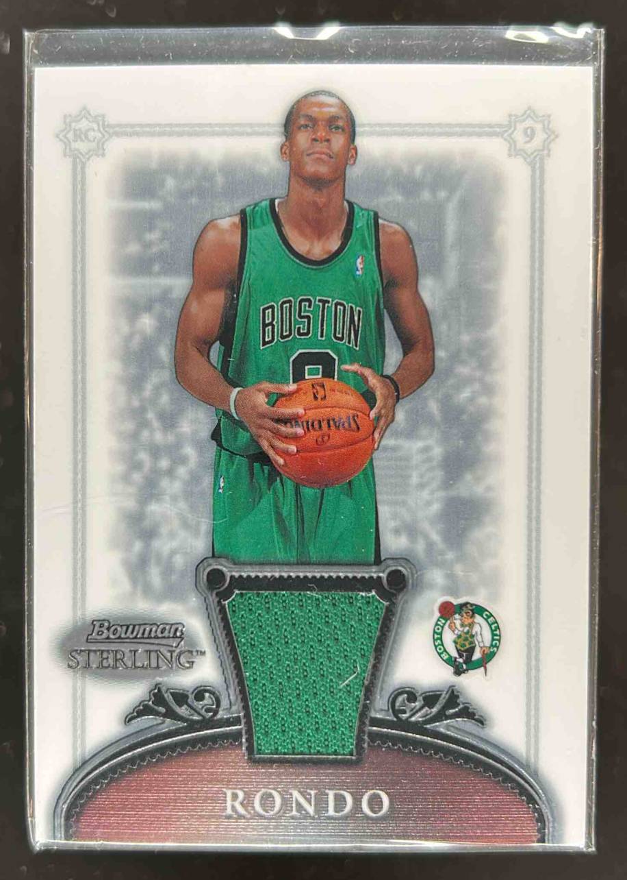 Card image for 2006-07 BOWMAN STERLING RAJON RONDO #64 MEM RC ROOKIE BOSTON CELTICS