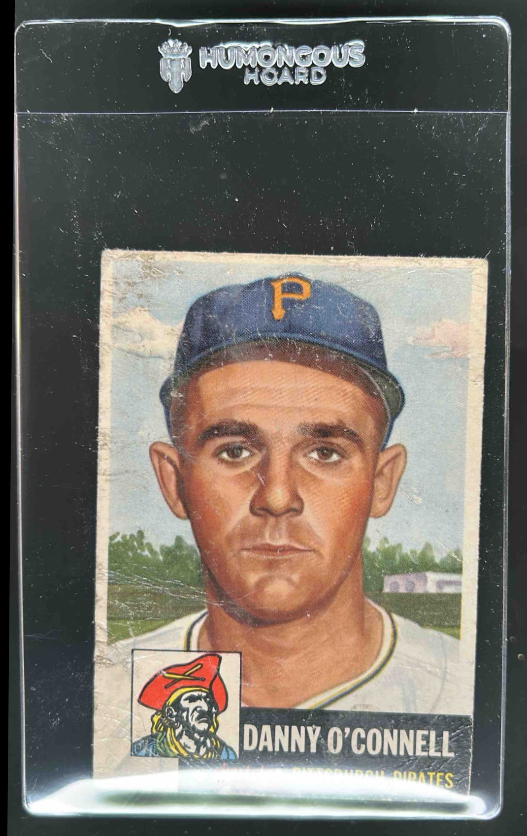 Card image for 1953 TOPPS BASEBALL DANNY O'CONNELL #107A PITTSBURGH PIRATES