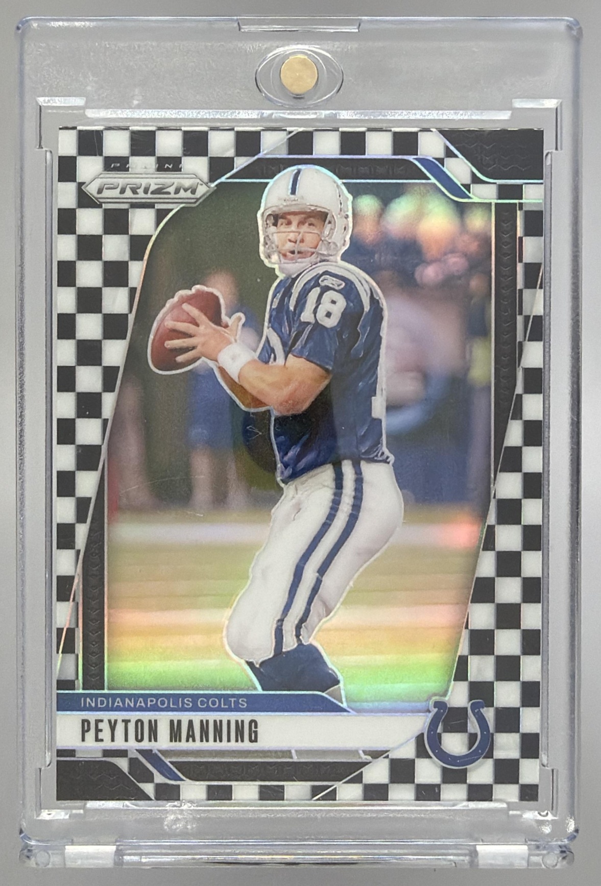 Card image for 2024 Panini Football Prizm Peyton Manning #126 Indianapolis Colts