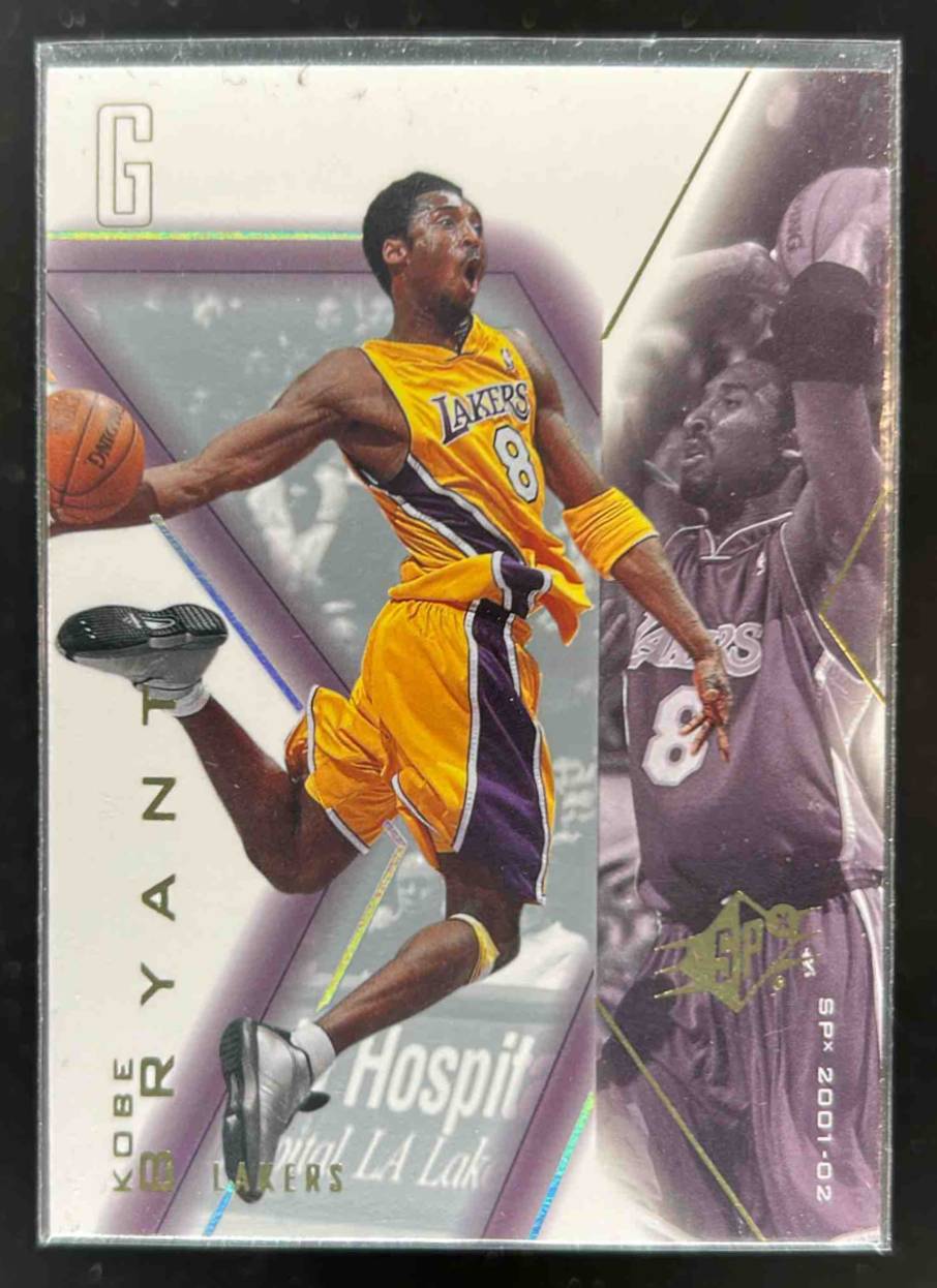 Card image for 2001-02 SPX KOBE BRYANT #38 LOS ANGELES LAKERS