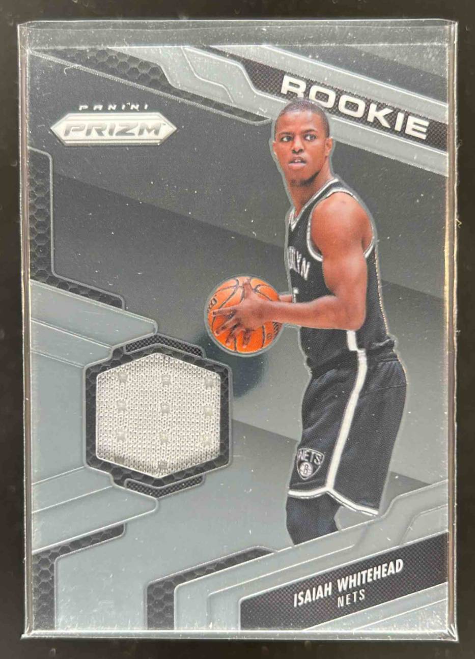 Card image for 2016-17 PANINI PRIZM ISAIAH WHITEHEAD ROOKIE JERSEYS #32 RC ROOKIE
