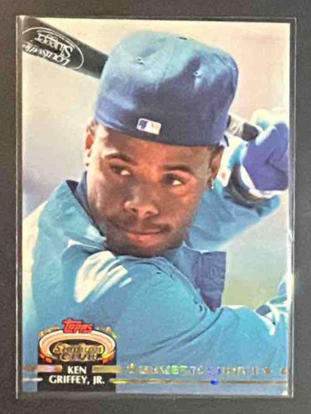 Card image for 1992 Topps Stadium Club Ken Griffey Jr. #603 Mariners