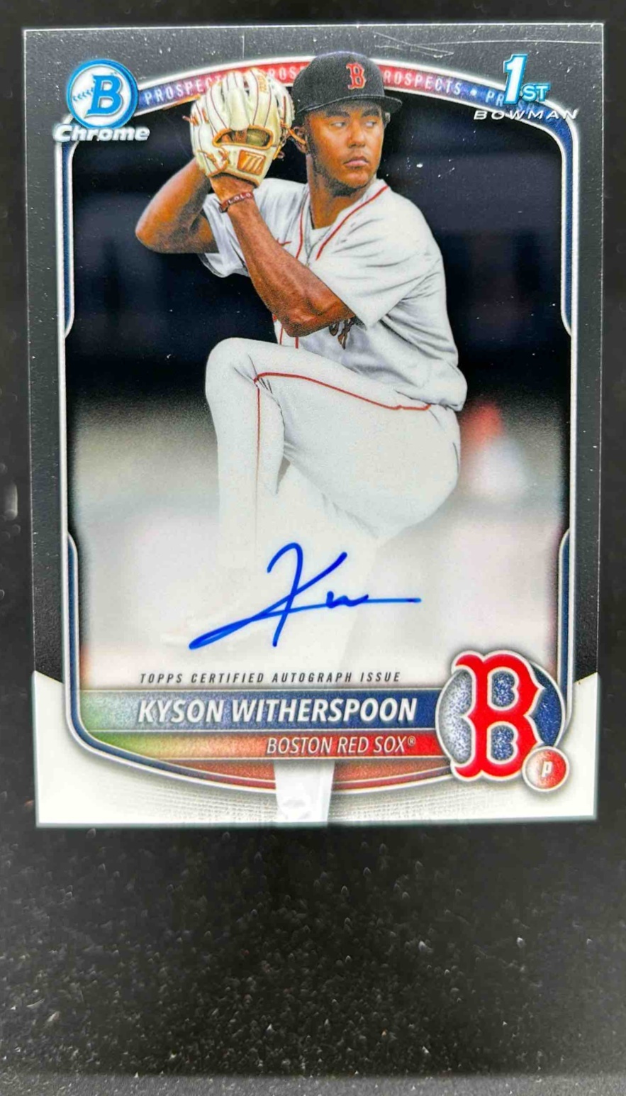 Card image for Kyson Witherspoon 2025 Bowman Draft Chrome Prospect Auto