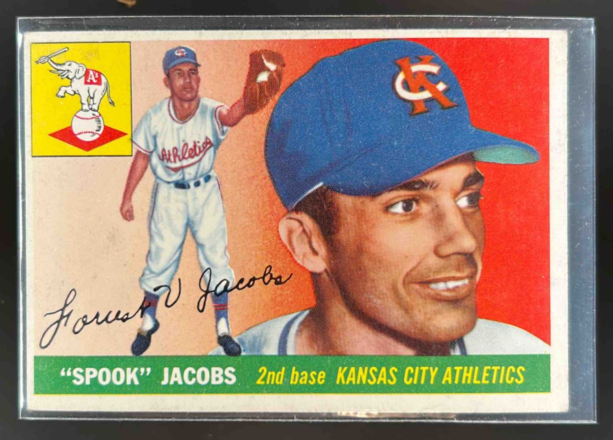 Card image for 1955 TOPPS SPOOK JACOBS #61