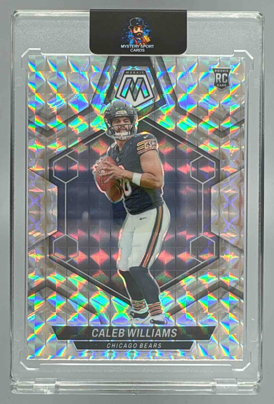 Card image for 2024 Panini Football Mosaic Caleb Williams #301 RC Chicago Bears