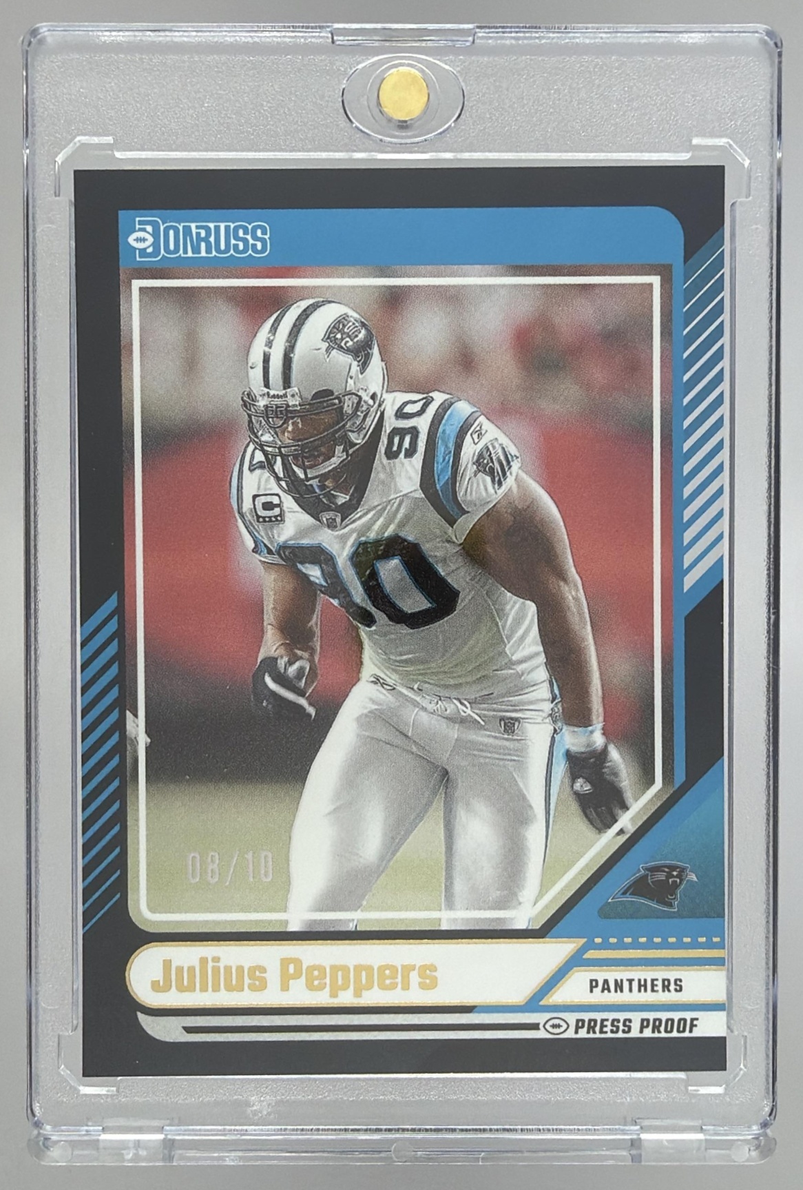 Card image for 2024 Panini Football Donruss Julius Peppers #252 Carolina Panthers