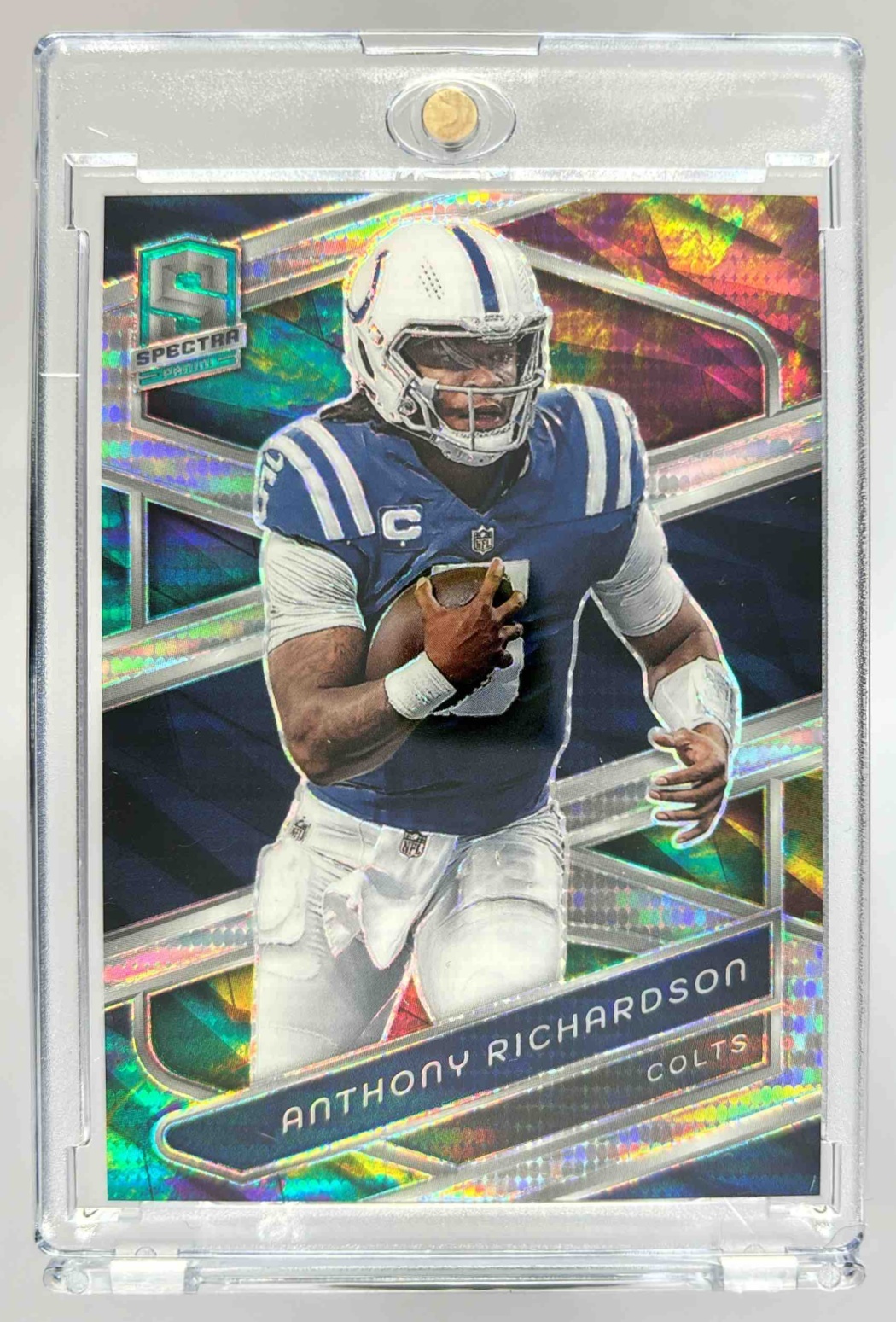 Card image for 2024 Panini Spectra Anthony Richardson Celestial /99 #47 Colts