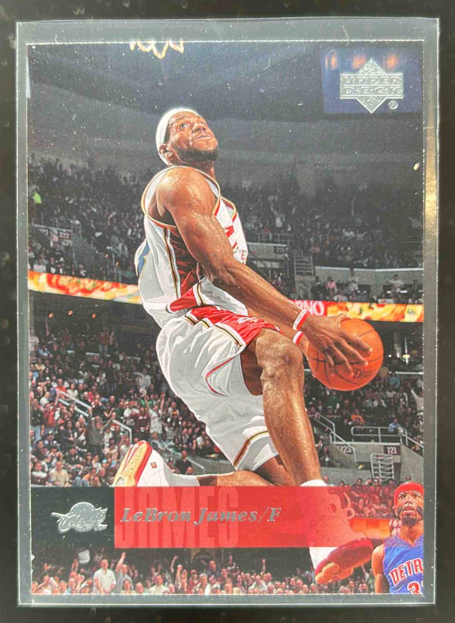 Card image for 2006-07 UPPER DECK LEBRON JAMES #31 CLEVELAND CAVALIERS