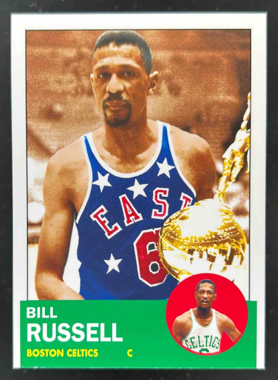 Card image for 2007-08 TOPPS BILL RUSSELL RUSSELL: THE MISSING YEARS #BR63 BOSTON CELTICS