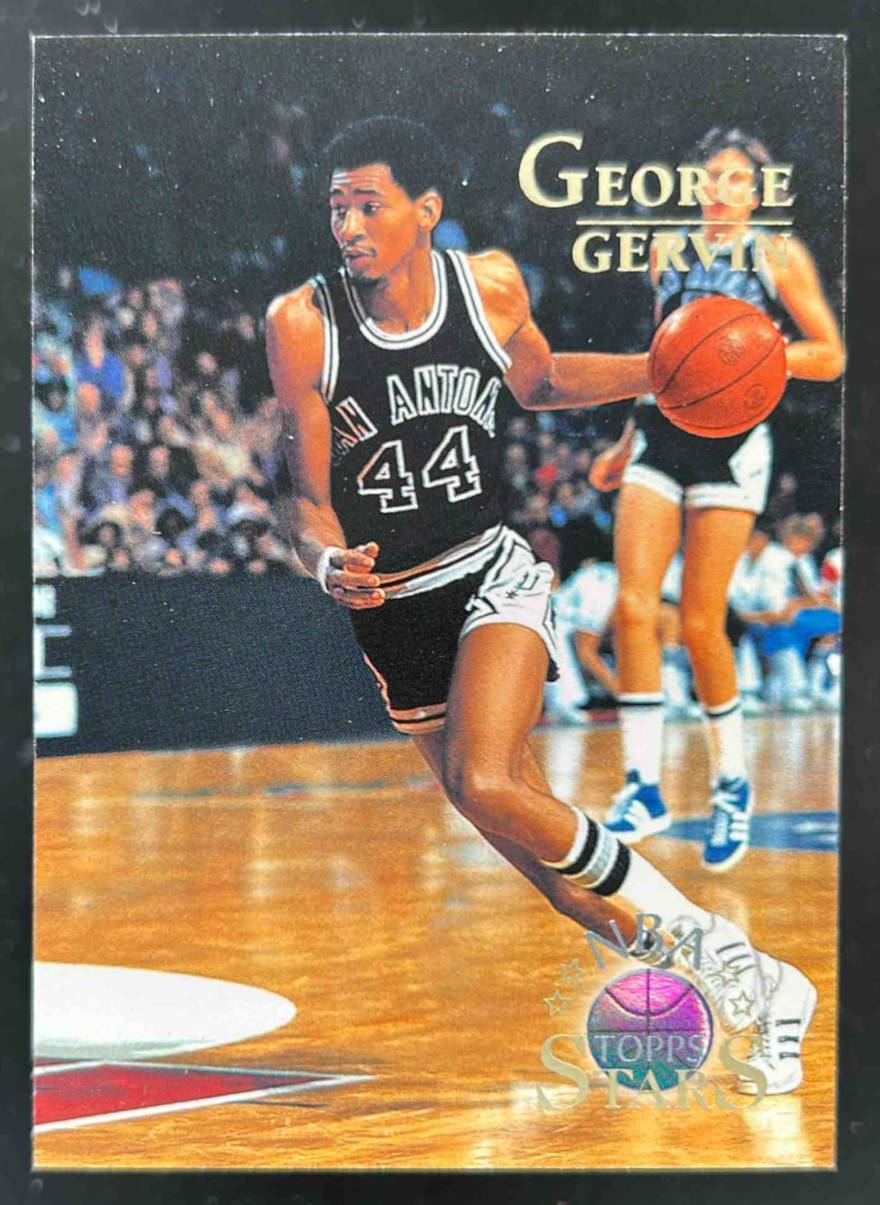 Card image for 1996-97 TOPPS STARS GEORGE GERVIN #18 SAN ANTONIO SPURS