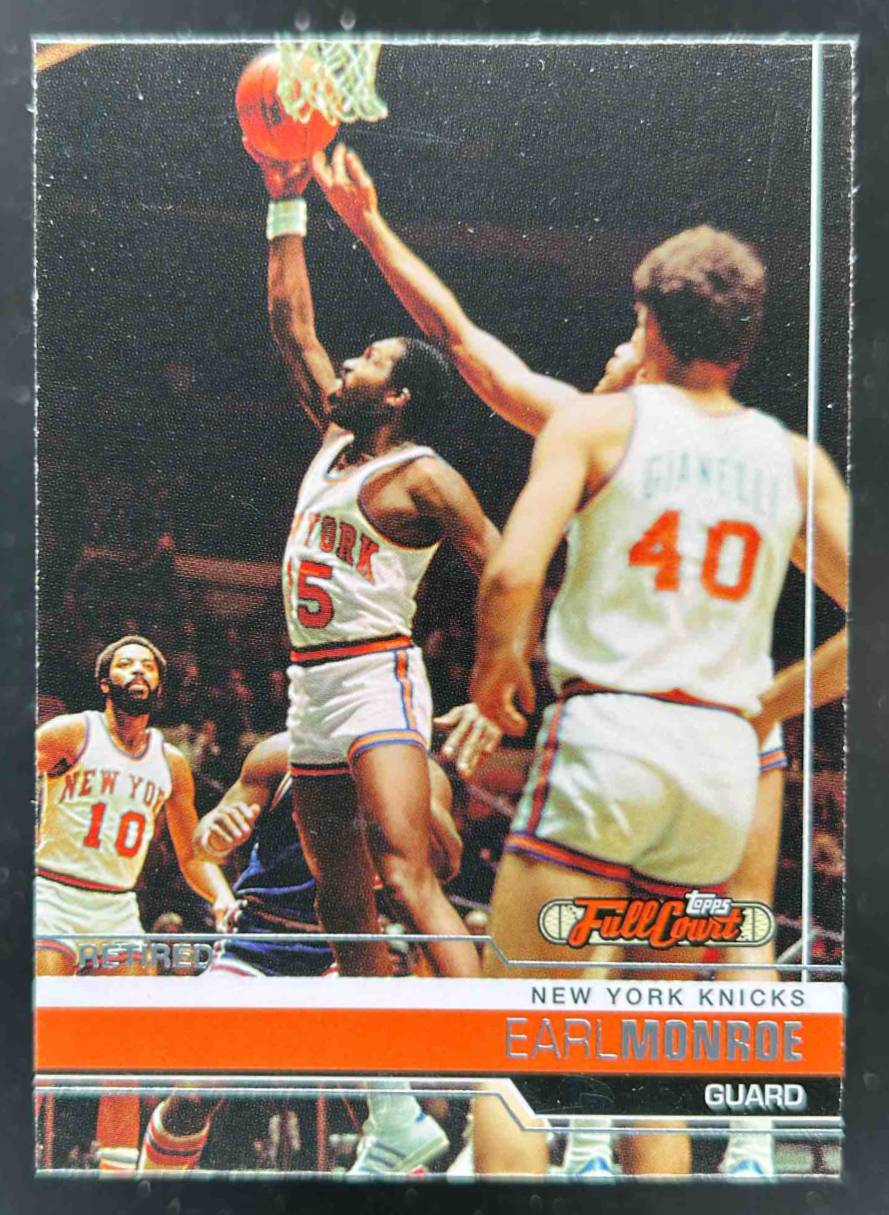 Card image for 2006-07 TOPPS FULL COURT EARL MONROE #87 NEW YORK KNICKS