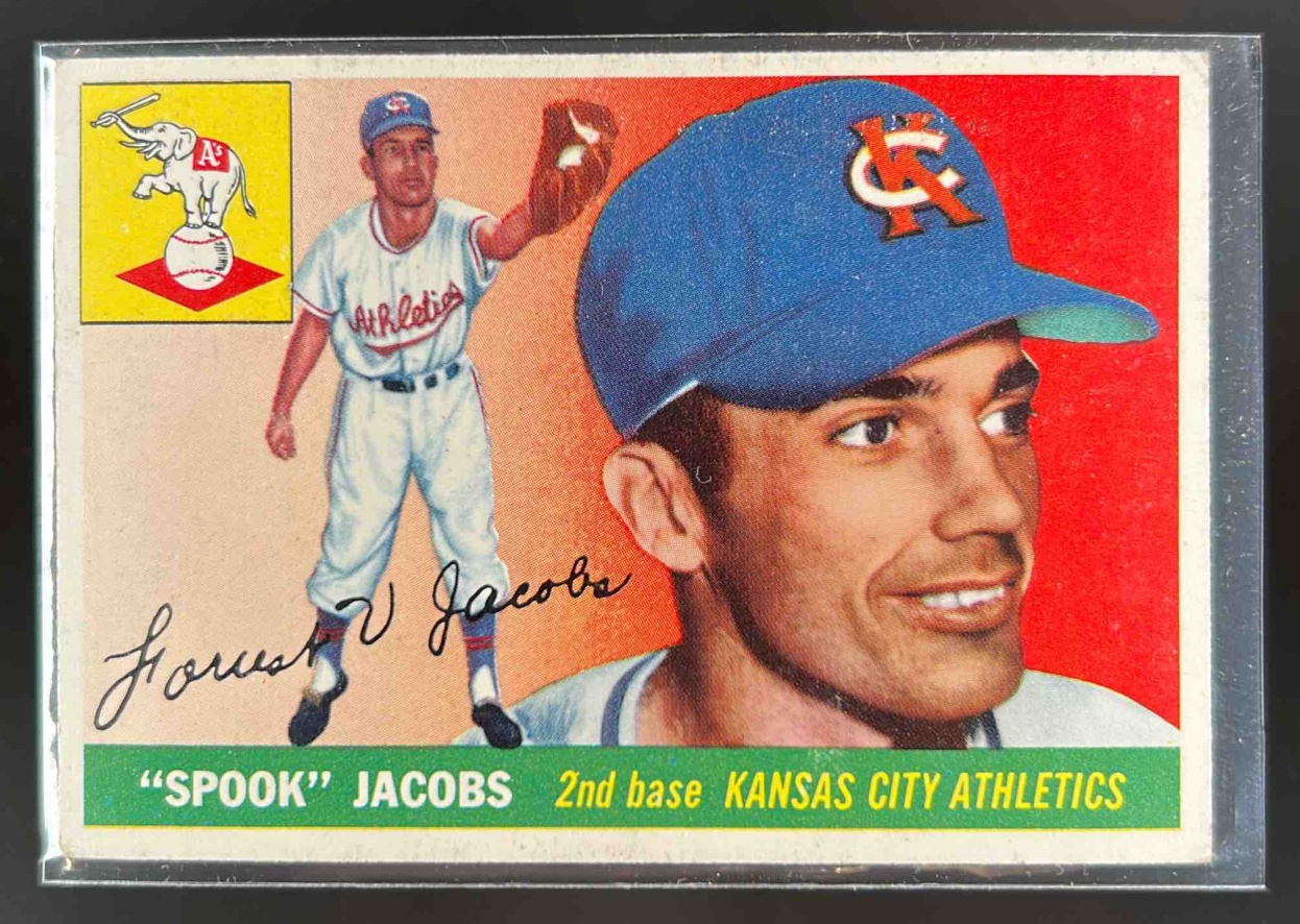 Card image for 1955 TOPPS SPOOK JACOBS #61