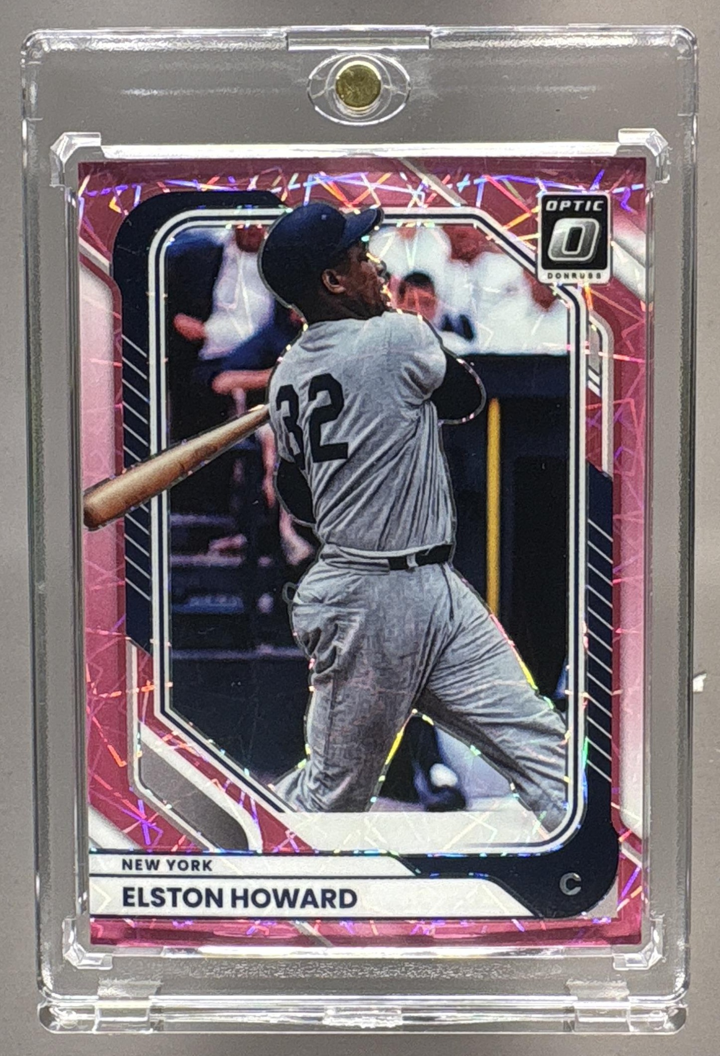 2026 PANINI DONRUSS ELSTON HOWARD #71 OPTIC PINK VELOCITY 1/79 YANKEES