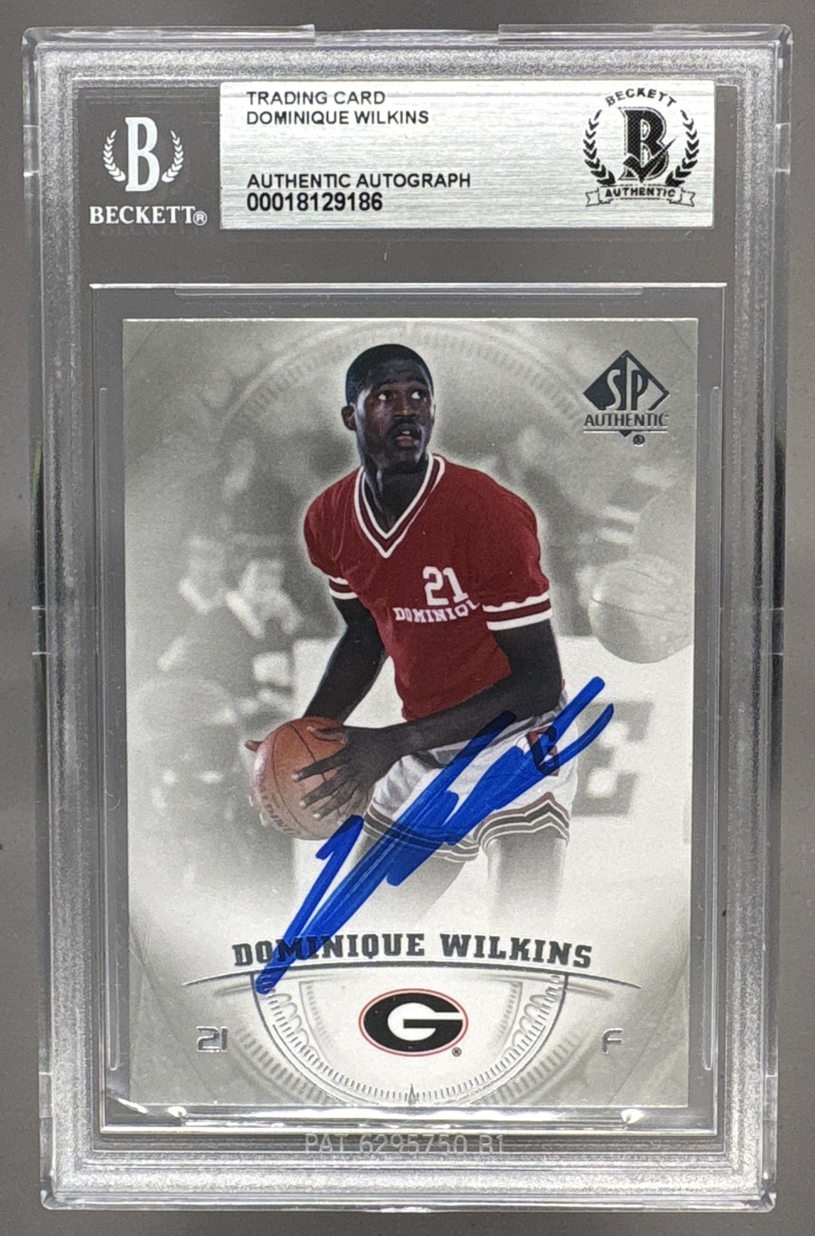 DOMINIQUE WILKINS BGS AUTHENTIC AUTO