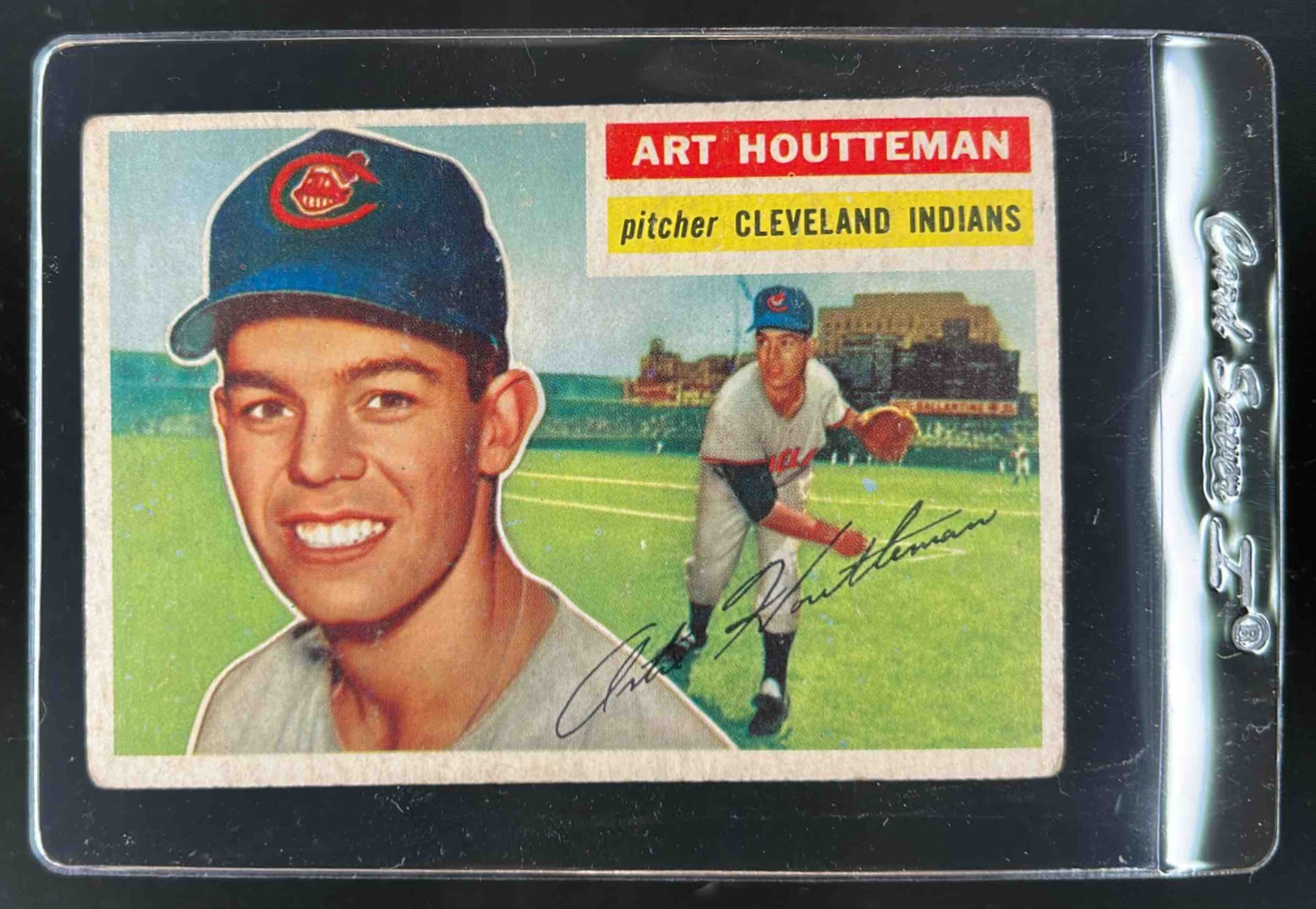 Card image for 1956 TOPPS ART HOUTTEMAN #281