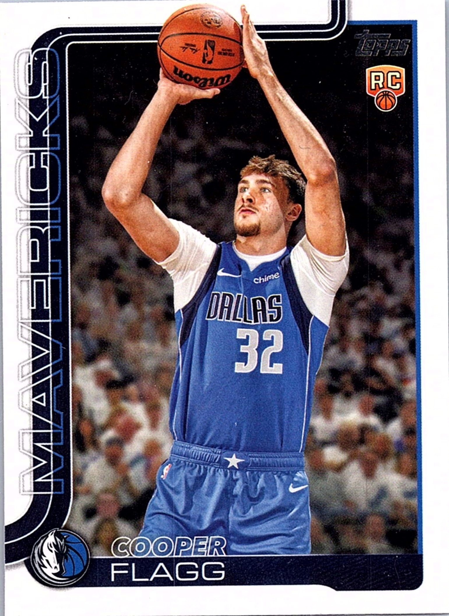 2025-26 Topps COOPER FLAGG #201 RC Mavericks ROY