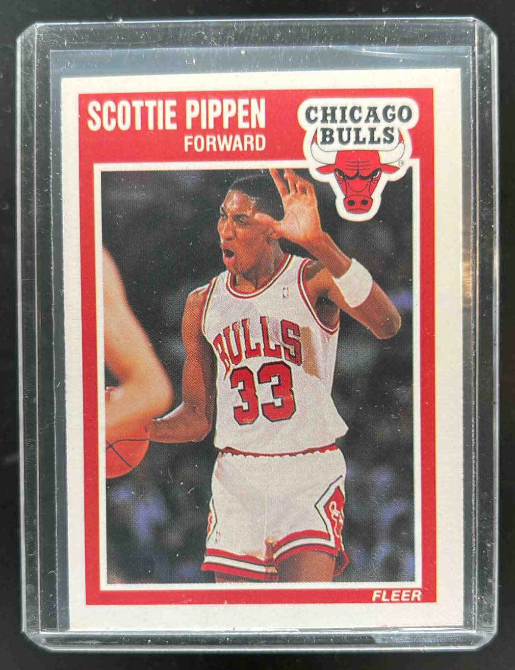 Card image for 1989-90 FLEER SCOTTIE PIPPEN #23 CHICAGO BULLS