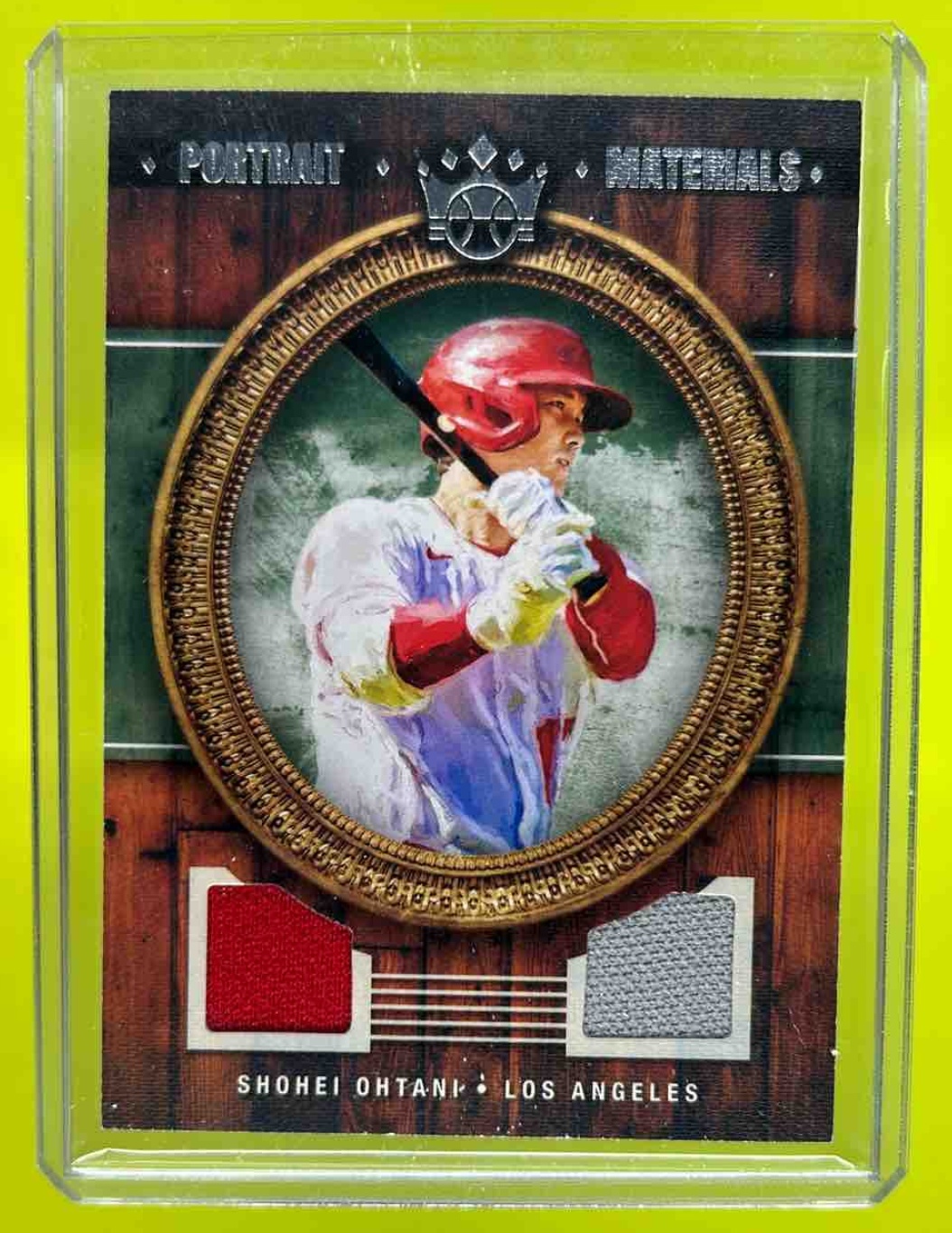 Shohei Ohtani 2022 Panini Diamond Kings Portrait Materials