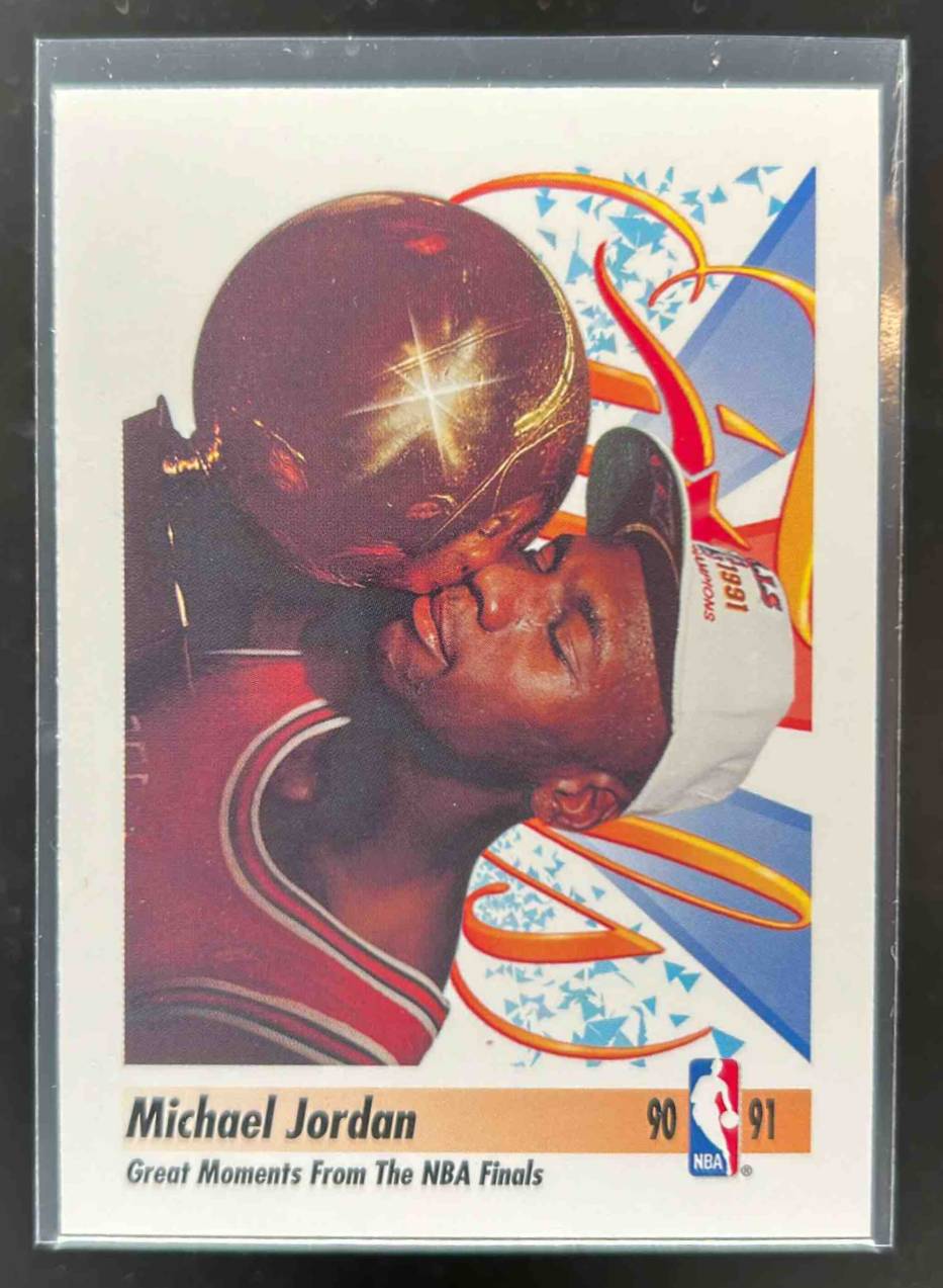 Card image for 1991-92 SKYBOX MICHAEL JORDAN #334 CHICAGO BULLS