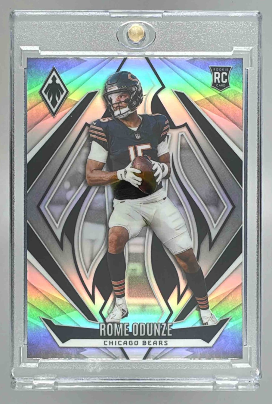 Card image for 2024 Panini Football Phoenix Rome Odunze #236 RC Chicago Bears