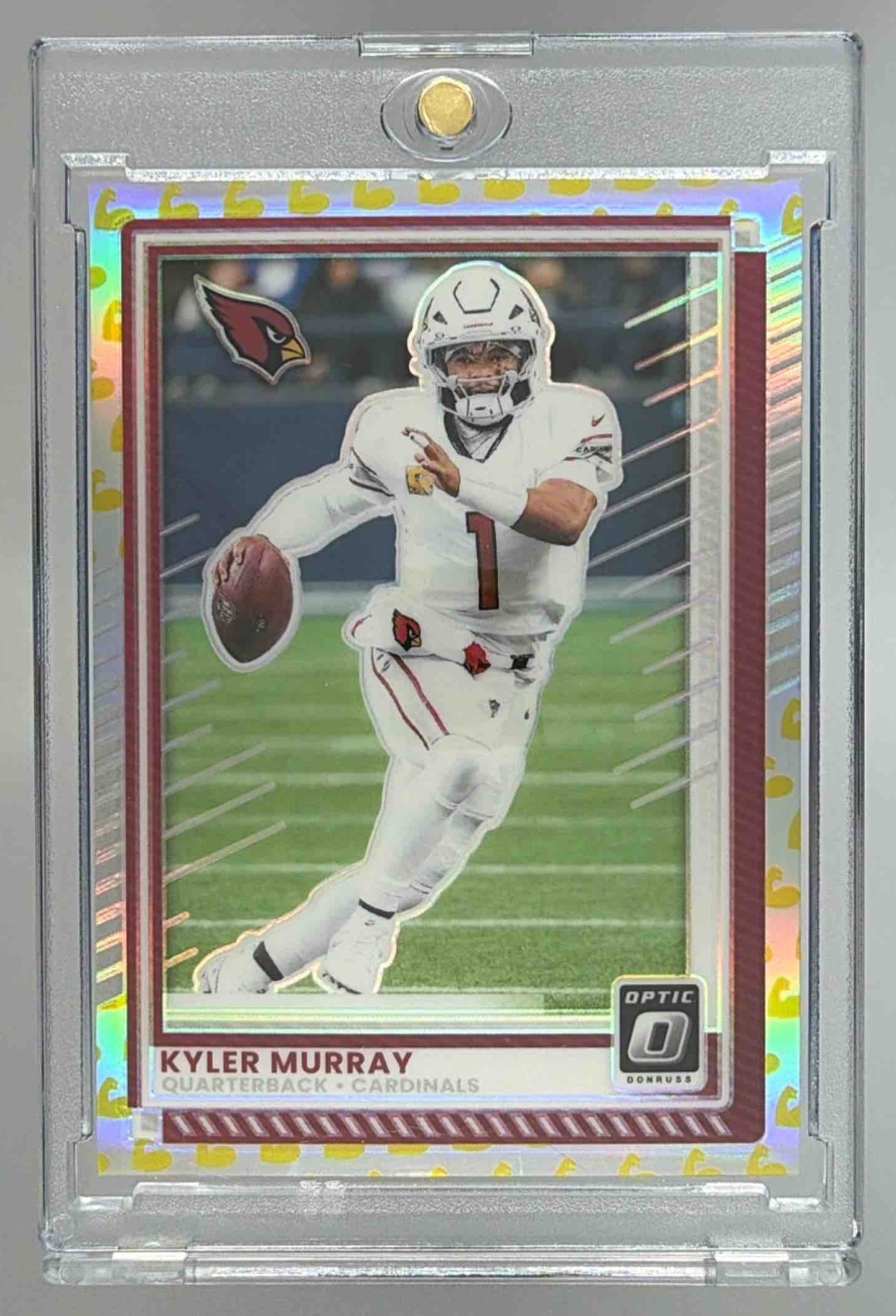 Card image for 2025 Panini Donruss Optic Kyler Murray Flex Prizm /199 #166 Cardinals