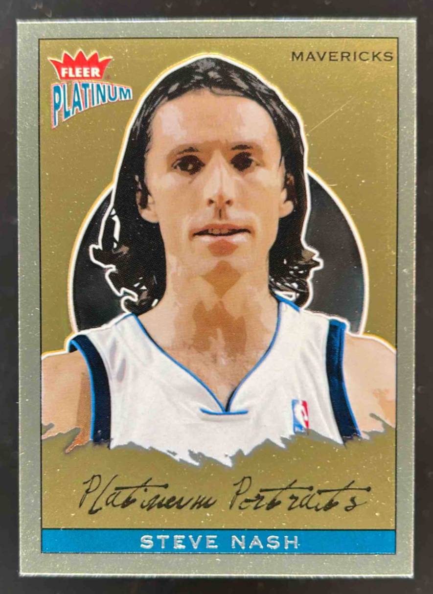 Card image for 2003-04 FLEER PLATINUM STEVE NASH PORTRAITS #12 PP DALLAS MAVERICKS