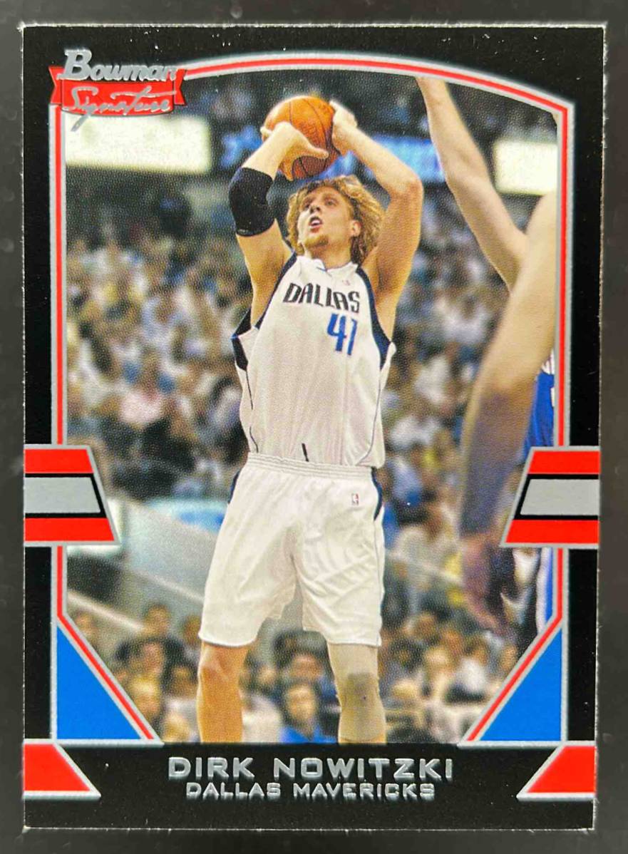 Card image for 2003-04 BOWMAN SIGNATURE DIRK NOWITZKI #10 DALLAS MAVERICKS
