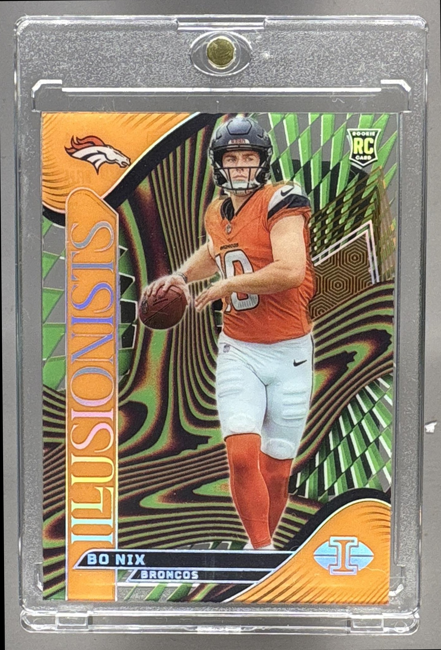 2024 PANINI ILLUSIONS BO NIX #4 ILLUSIONISTS RC BRONCOS