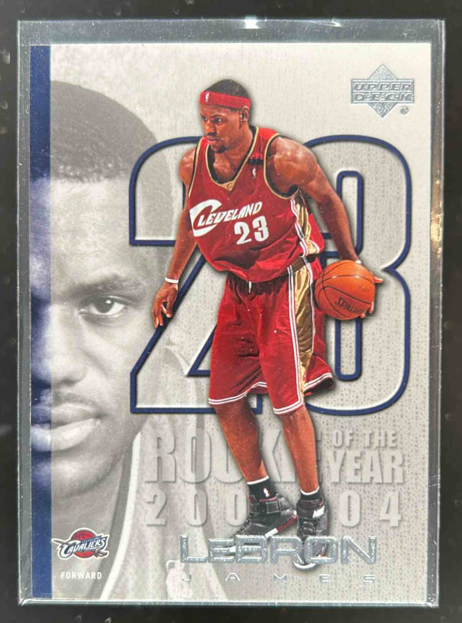 Card image for 2005-06 UPPER DECK LEBRON JAMES #LJ24 CLEVELAND CAVALIERS