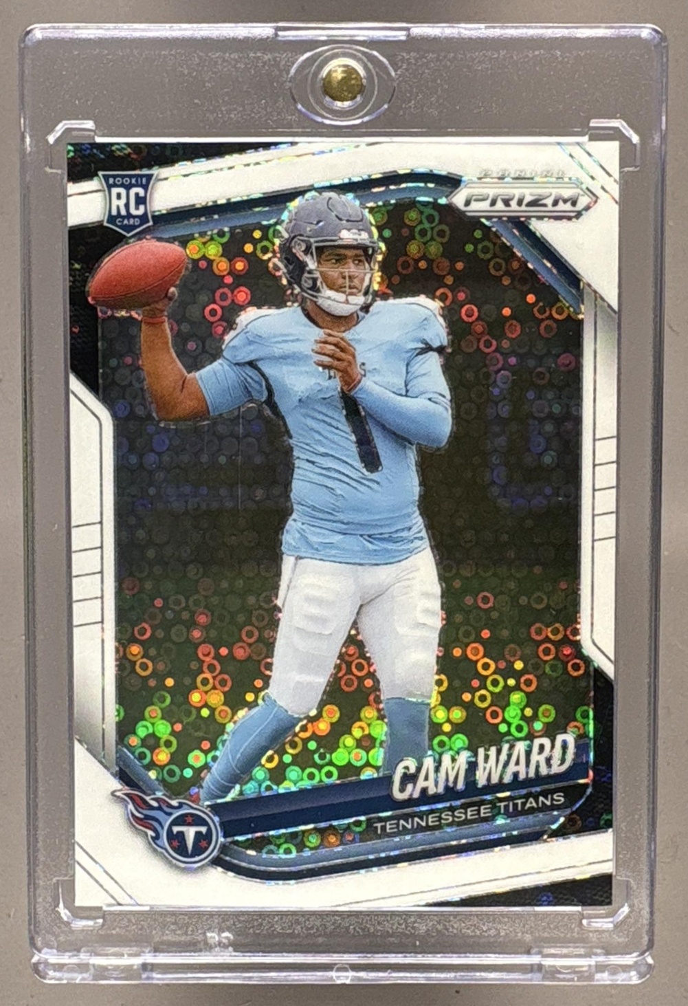 2025 PANINI PRIZM CAM WARD #352 WHITE DISCO RC TITANS