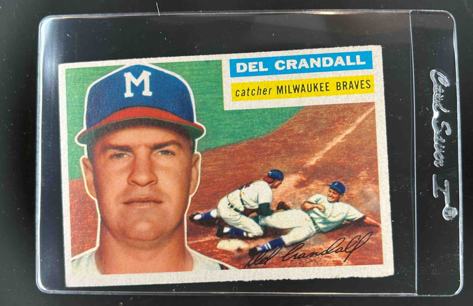 Card image for 1956 TOPPS DEL CRANDALL #175B