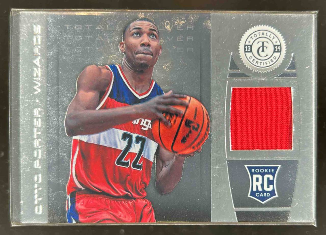 Card image for 2013-14 Panini Totally Certified Otto Porter Materials #198 RC Rookie