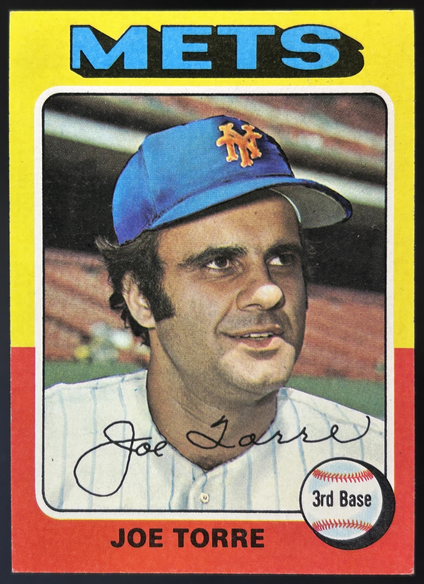Card image for 1975 TOPPS JOE TORRE #565 NEW YORK METS