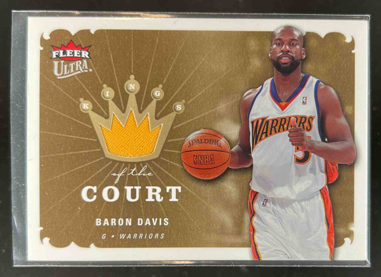 Card image for 2006-07 Fleer Ultra Baron Davis Kings of the Court #KK-BD MEM