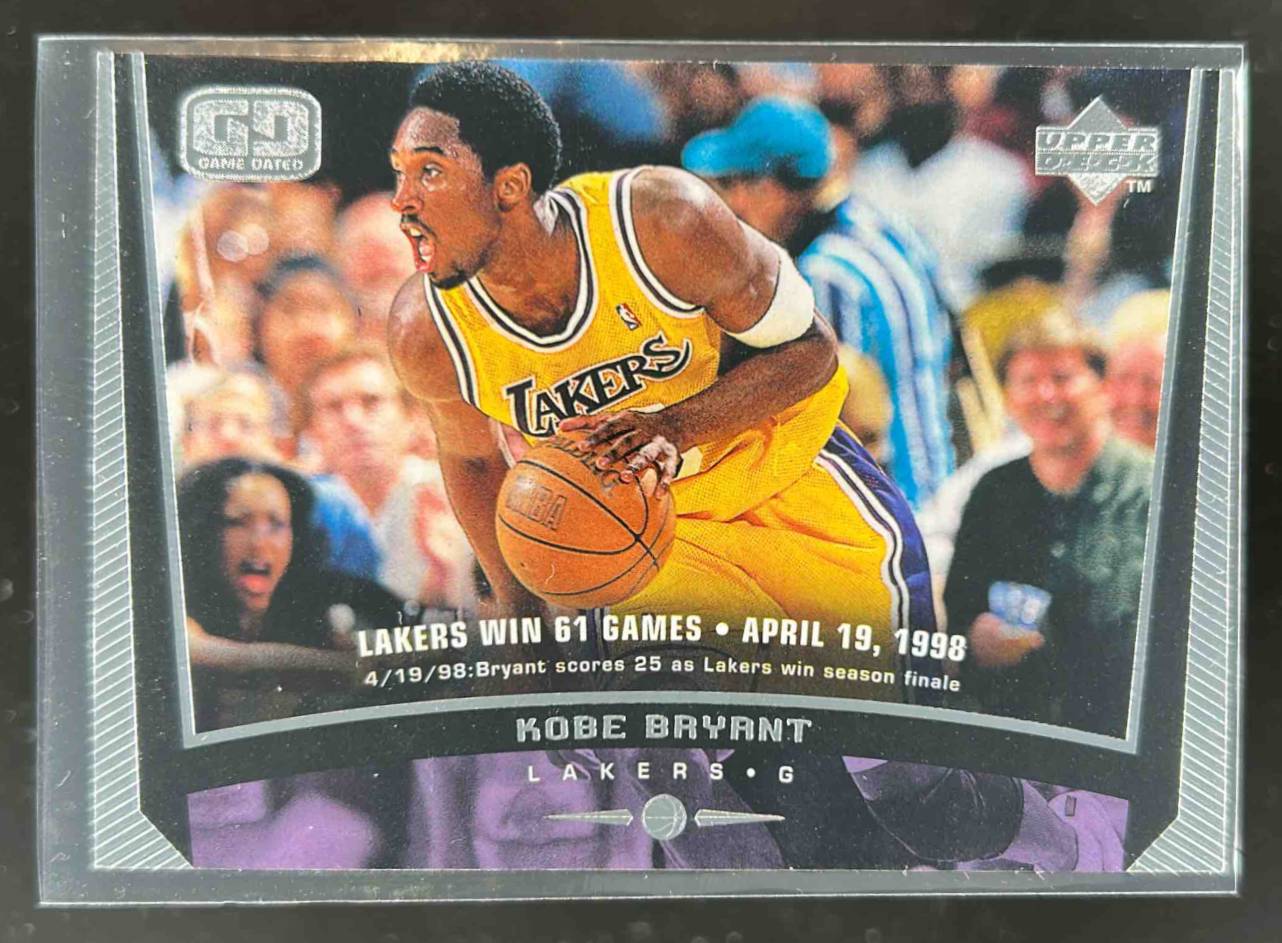 Card image for 1998-99 UPPER DECK KOBE BRYANT #75 LOS ANGELES LAKERS