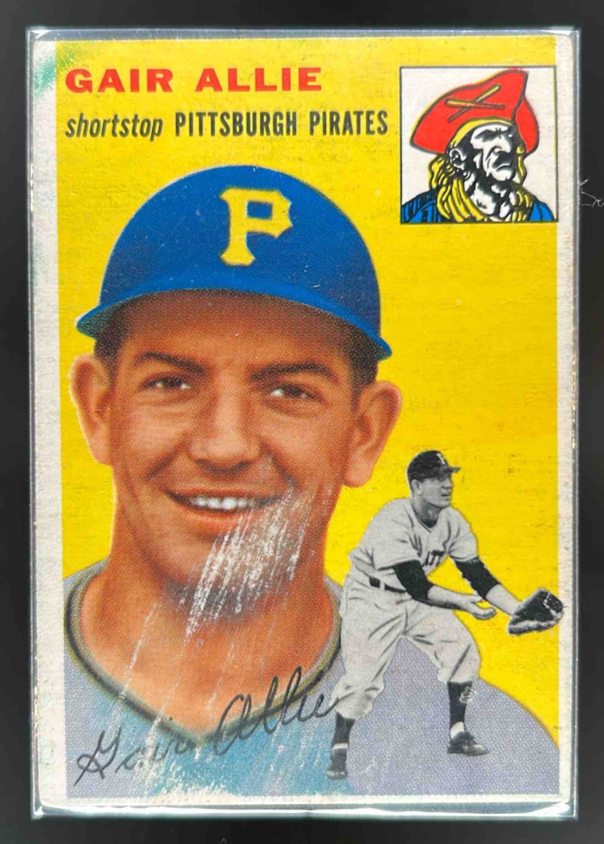 Card image for 1954 TOPPS BASEBALL GAIR ALLIE #179 RC PITTSBURGH PIRATES