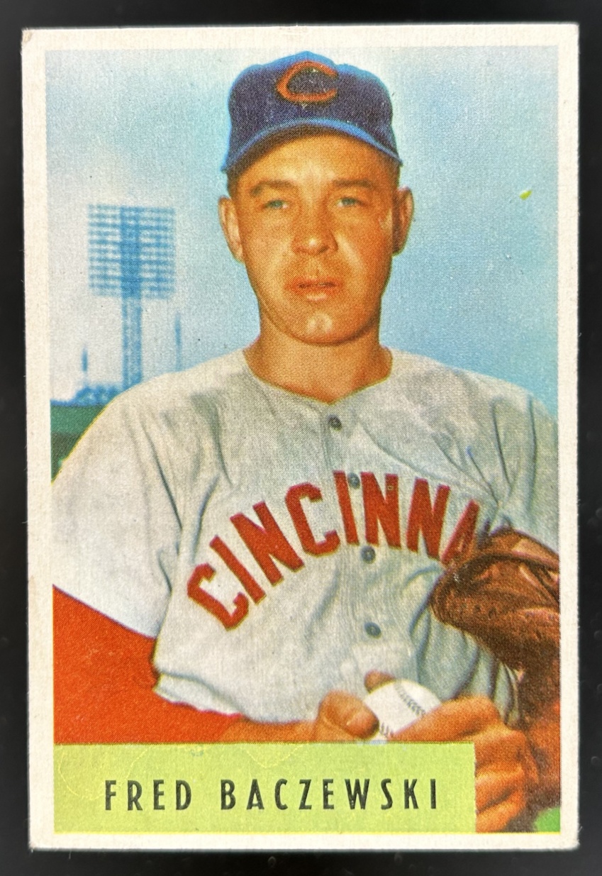 Card image for 1954 BOWMAN BASEBALL FRED BACZEWSKI #60 RC