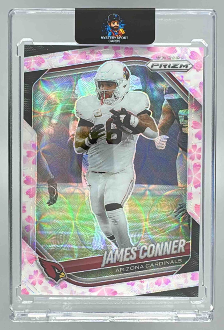 Card image for 2025 Panini Prizm James Conner Choice Cherry Blossom /15 #171 Cardinals