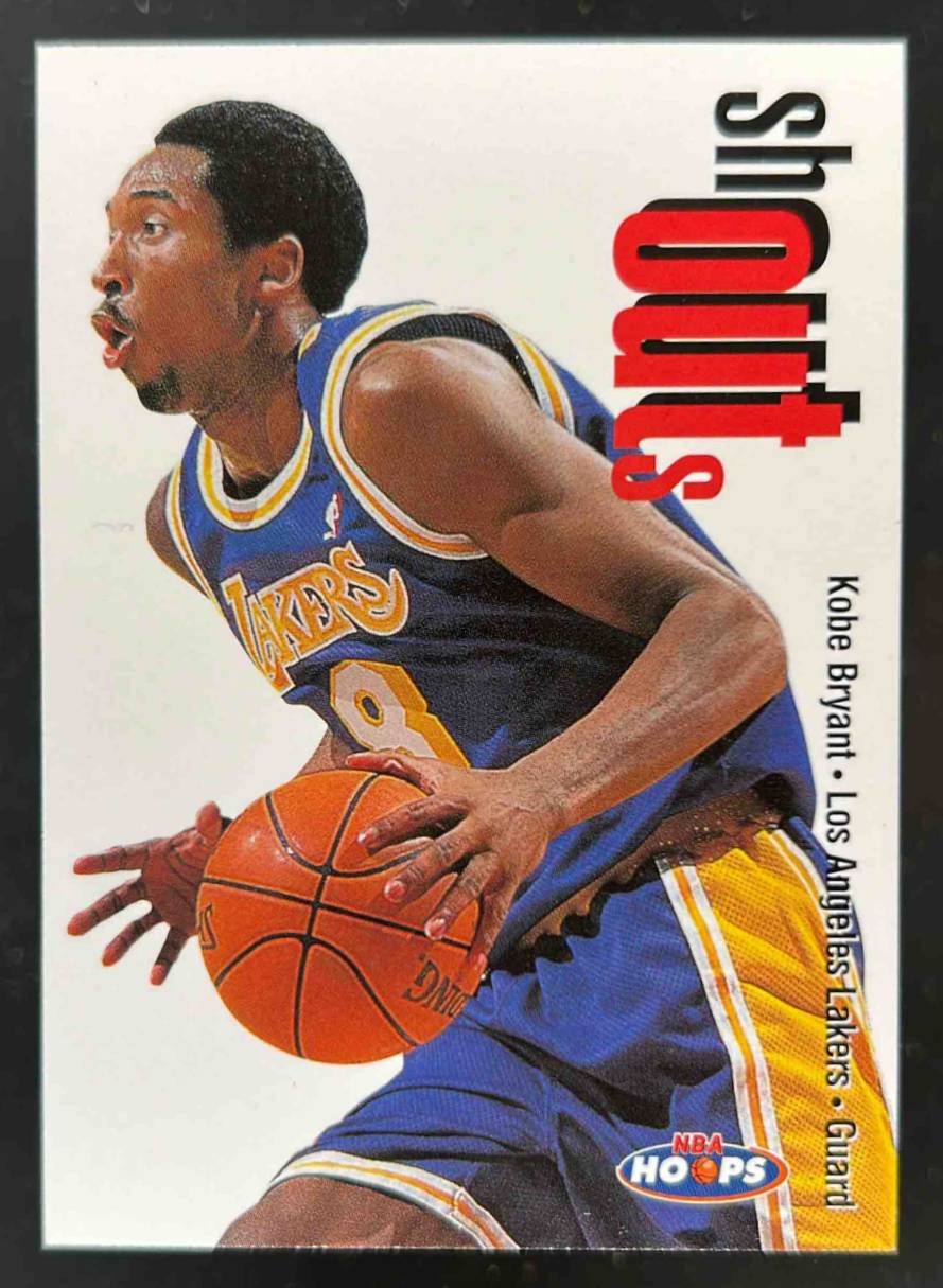 Card image for 1998-99 HOOPS KOBE BRYANT SHOUT OUTS #21 SO LOS ANGELES LAKERS