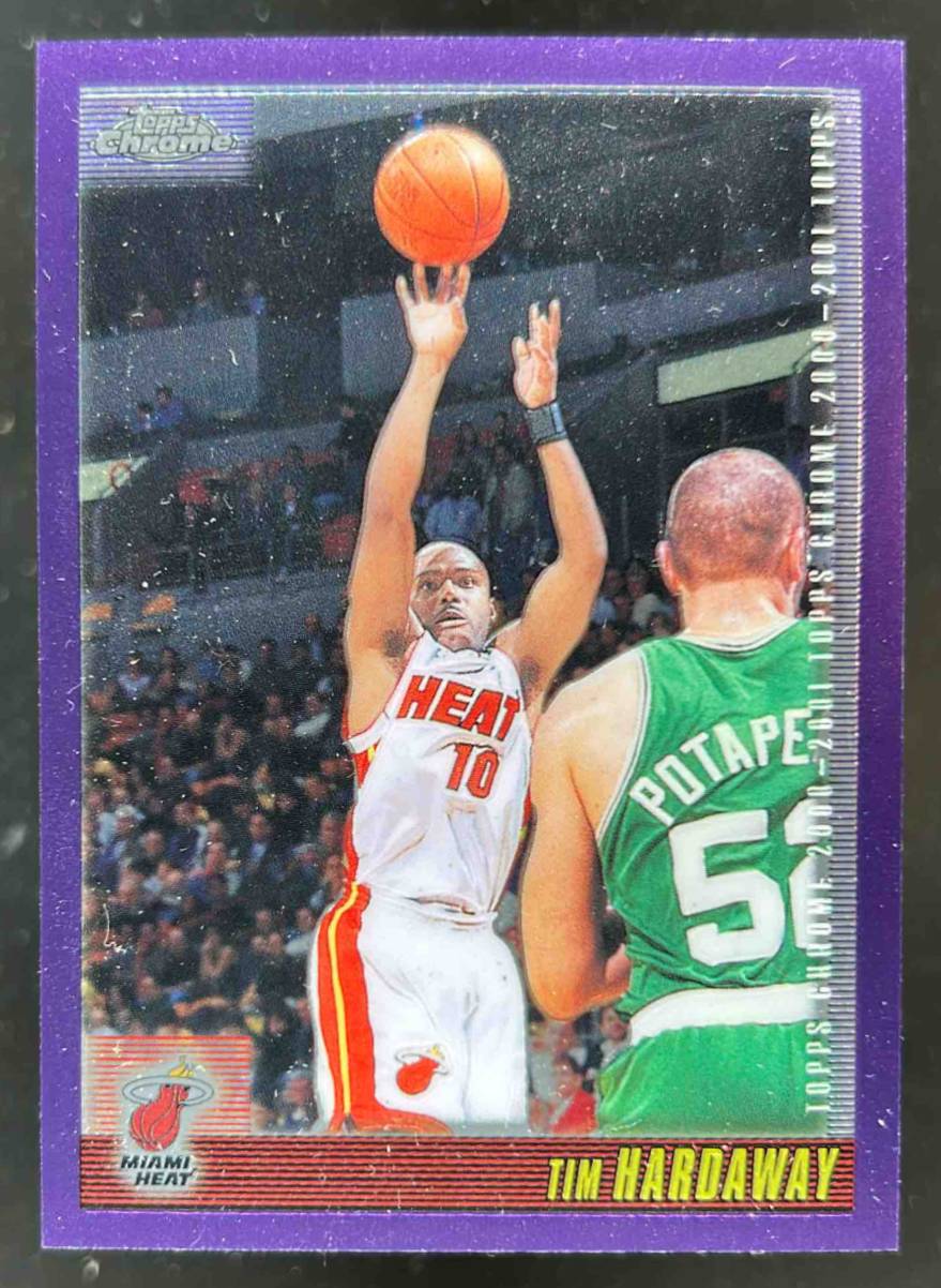 Card image for 2000-01 TOPPS CHROME TIM HARDAWAY #148 MIAMI HEAT