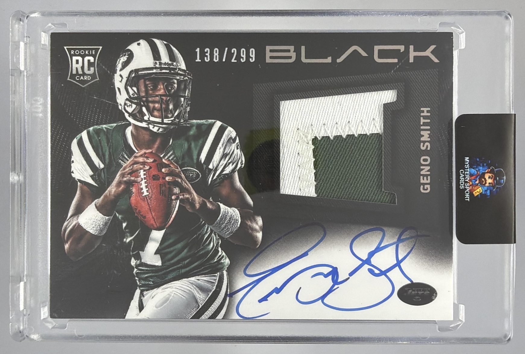 Card image for 2014 Panini Football Flawless Geno Smith Signatures /25 #22 Auto New York Jets